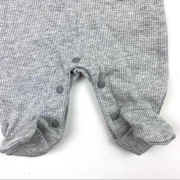 Lamaze Bright Shades Organic Onesie Gray Blue NB - Picture 8 of 9